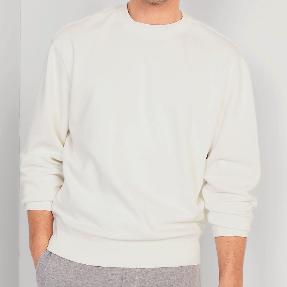 Gap soft vintage sweatshirt in white, NEW!